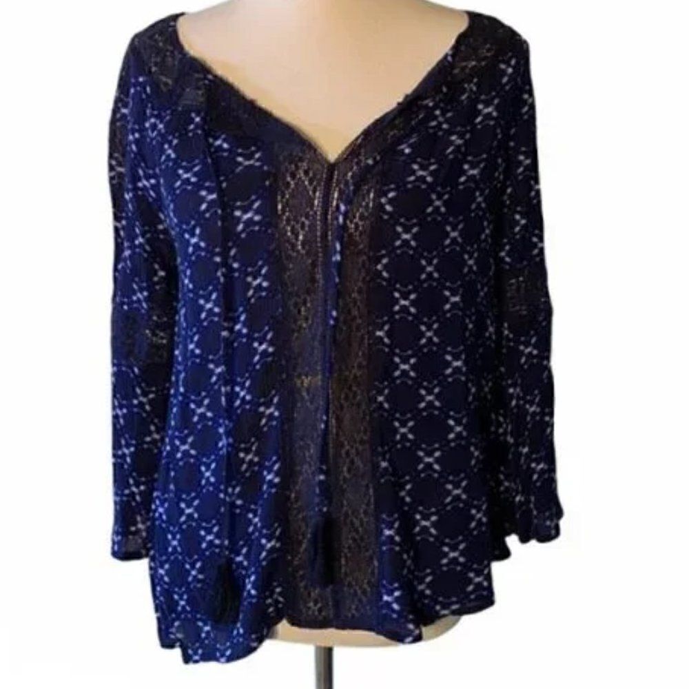 🆕 Jessica Simpson Alaya Peasant Top size S